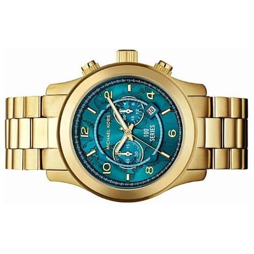 Michael Kors Limited Edition 100 Series Gold Turquoise Bracelet Watch Konga Online Shopping