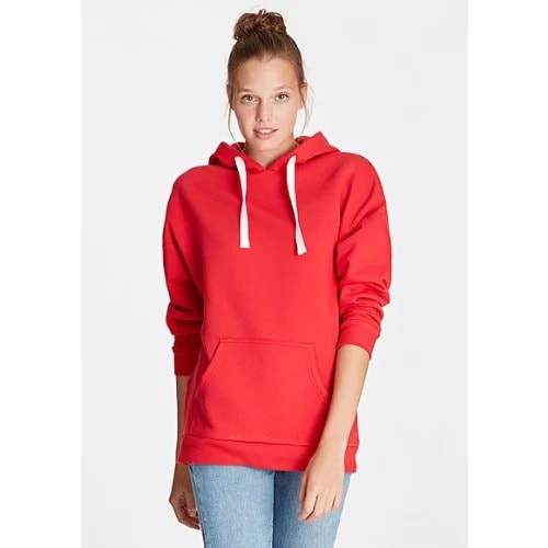 Fashion Front Women s Plain Hoody Sweatshirt Red Konga Online Shopping
