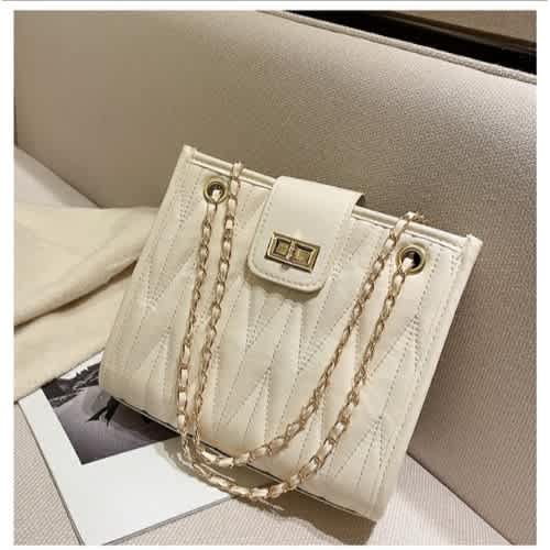 Ladies Leather Shoulder Bag Cream Konga Online Shopping
