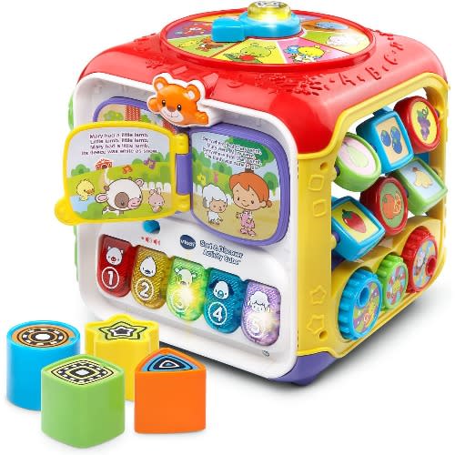 Vtech Sort And Discover Activity Cube Red Konga Online Shopping