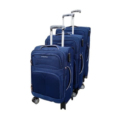 Swiss Polo 3set Navy Blue Swiss Polo Travelling Luggage Konga Online Shopping