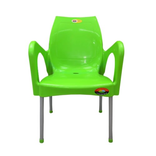 Plastic chair with metal legs 2025