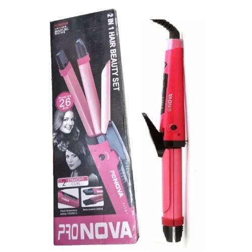 Nova 2 In 1 Hair Straightener Curler NHC 1818SC Konga Online Shopping