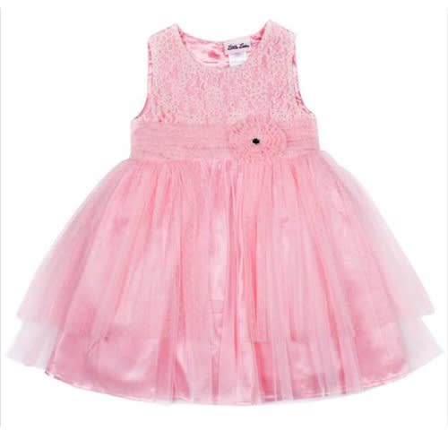 Little Lass Baby Girl Pink Lace Dress Konga Online Shopping