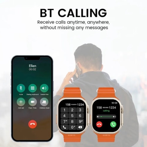 Ultra Smart 8 Phone Watch Konga Online Shopping