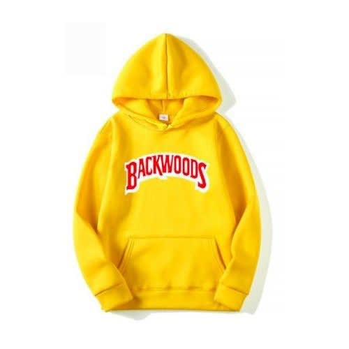 Backwoods Hoodie Joggers Yellow Black Konga Online Shopping