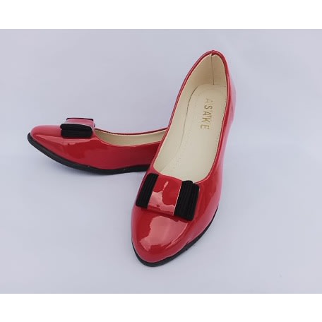 Asake Flat Female Shoe Red Konga Online Shopping