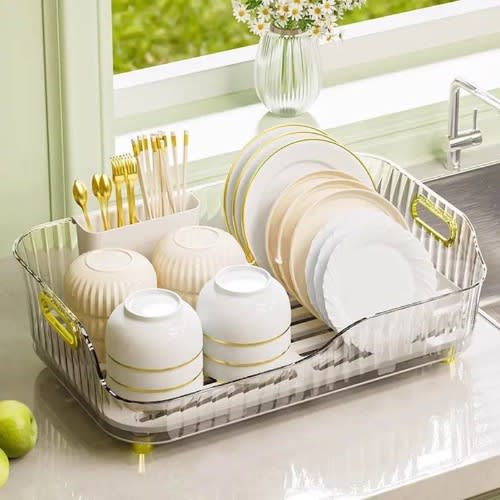 Acrylic dish drainer 2025
