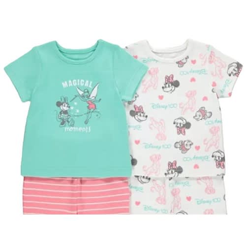 George Disney 100 Green Magical Moments Short Pyjamas 2 Pack 6 9 Mths Konga Online Shopping