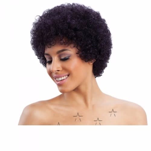 Afro Human Hair Wig Black Konga Online Shopping