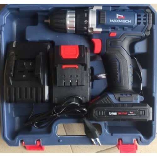 Cordless Rechargeable Battery Drill Machine 18volts With 2 X Battery Drilling Machine Konga Online Shopping