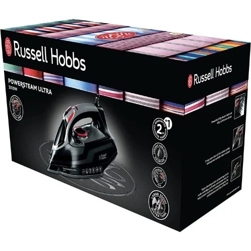 Russell hobbs 3100w iron on sale