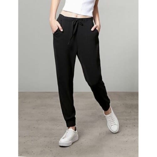 Primark Ladies Slim Fleece Joggers Black Konga Online Shopping