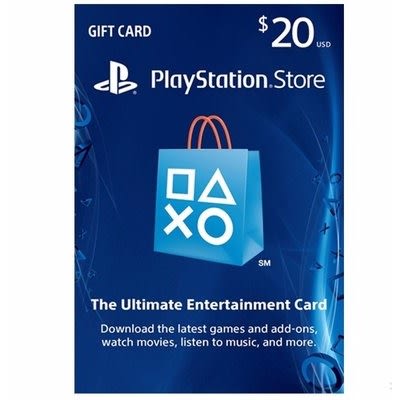 Ps4 Gift Us Playstation Cards Sony PlayStation PSN (US)Store $20