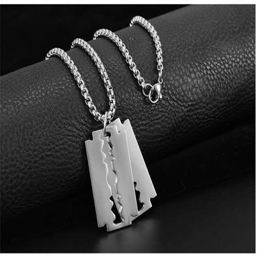 Blade chain necklace discount