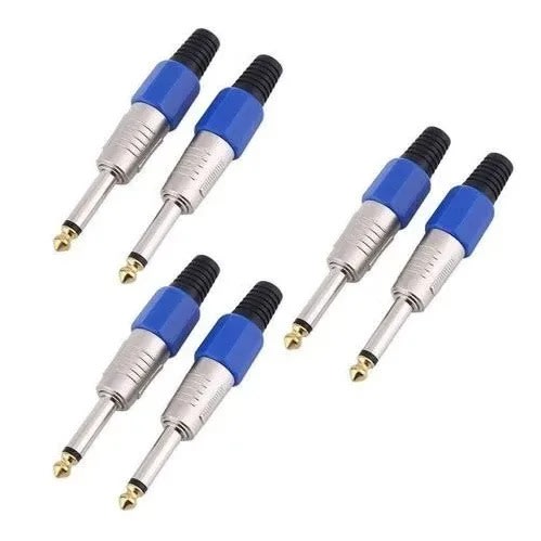 Best Wire Connector Mono Audio Jack Amplifier Plugs 3 Pairs Konga Online Shopping