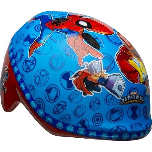 Kids spiderman bike helmet deals