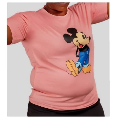 Ladies Round Neck Polo Pink 1 Free Gift Hair Pin Konga Online Shopping