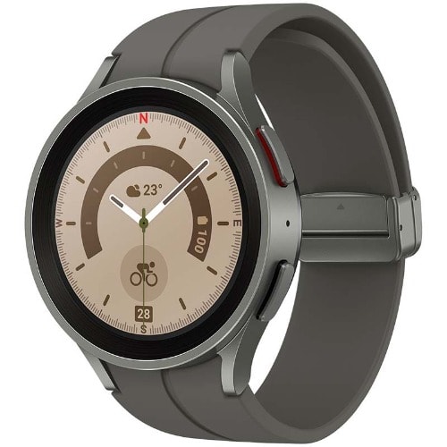 Samsung Galaxy Watch 5 Pro Titanium Smartwatch 45mm BT GPS Grey Konga Online Shopping