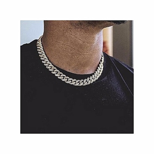 Steele Men s Fashionable Cuban Choker Chain Konga Online Shopping