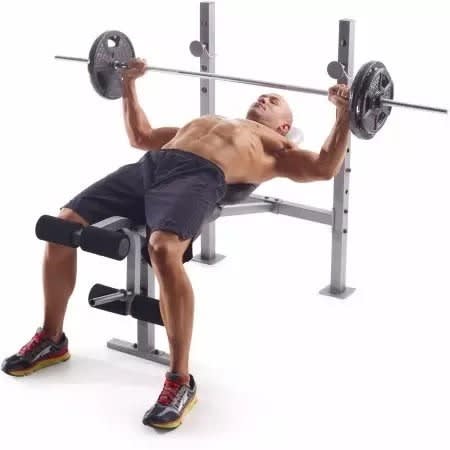 Weight Lifting Bench With 50kg Weight Set Konga Online Shopping