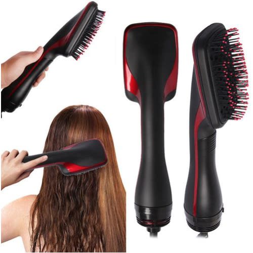 Revlon hair dryer and straightener brush on sale