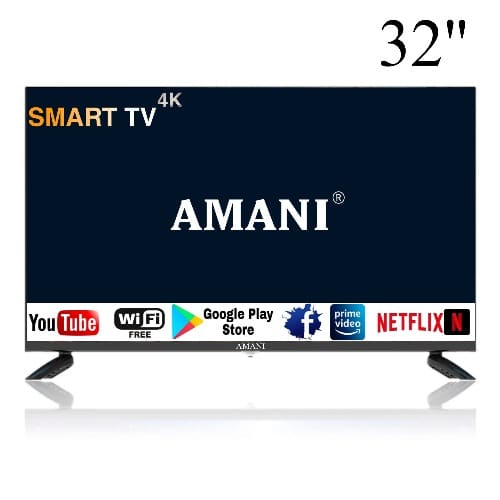 Amani 32” Inches Bluetooth Smart 4k Tv | 6680049 | Konga Online Shopping