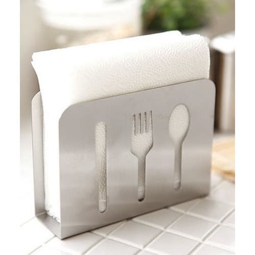 Silver serviette holder store