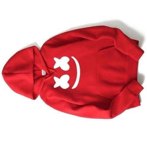 Marshmello red hoodie store