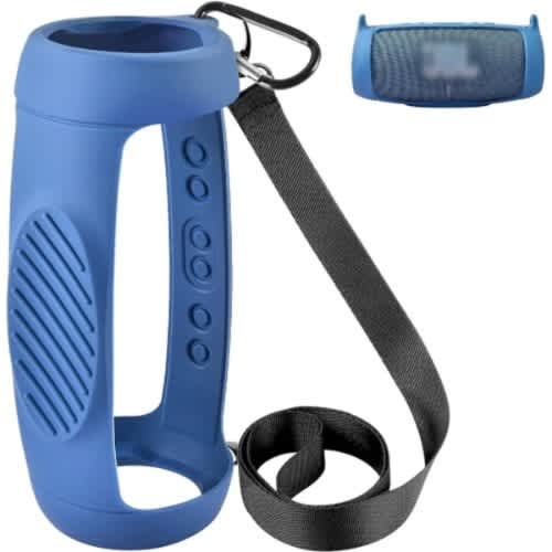 Silicone Case For Jbl Charge 5 Bluetooth Speaker (blue)