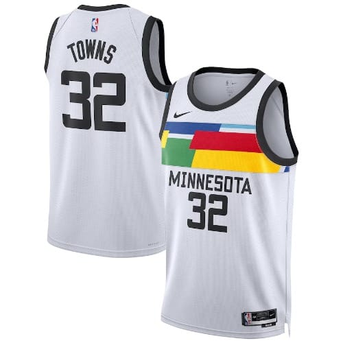 Karl anthony Towns Minnesota Timberwolves Nike 2022 23 Swingman Jersey City Edition Konga Online Shopping
