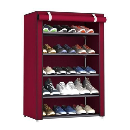 Shoe Rack With Fabric Cover. Konga Online Shopping