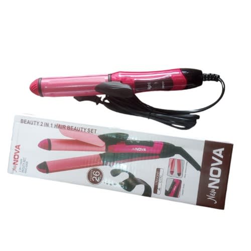 Pro braun hair curler & straightener best sale