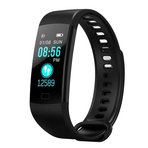 Smart Health Monitoring Bracelet Black Konga Online Shopping