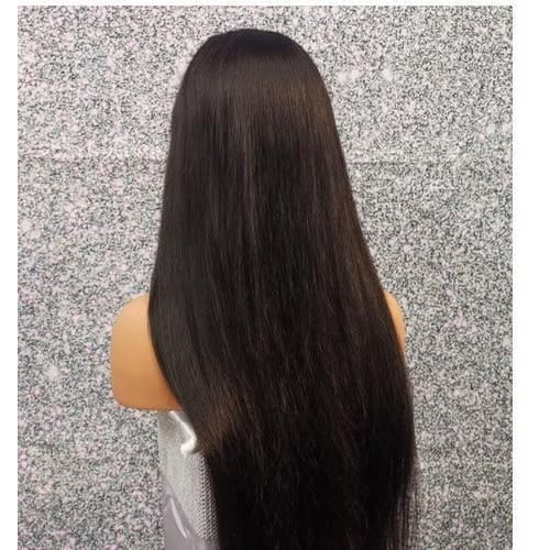 Long Straight Wig With Closure Human Hair Konga Online Shopping