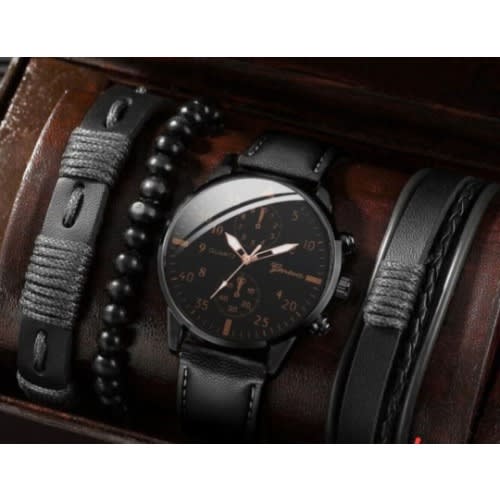 Geneva leather watch online