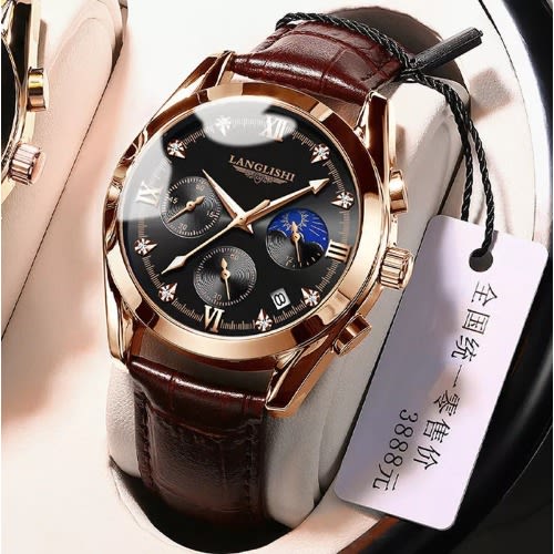 Stainless Steel Leather Wrist Watch Konga Online Shopping