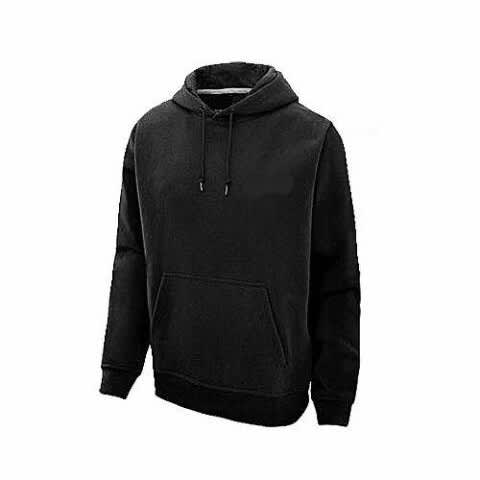Plain Hoodie Black Konga Online Shopping