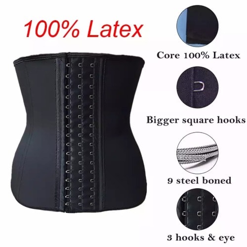 Latex Waist Trainer With 9 Steel Bones Konga Online Shopping