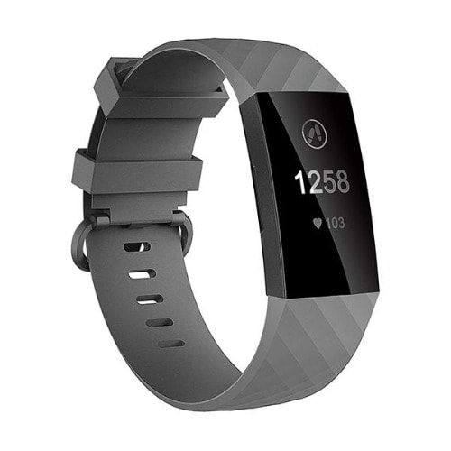 Replacement Strap For Fitbit Charge 4 Fitness Tracker Grey Large Konga Online Shopping
