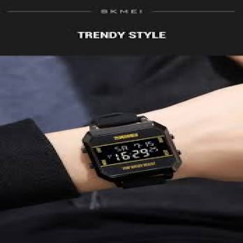 Skmei Waterproof Digital Black Wristwatches Konga Online Shopping