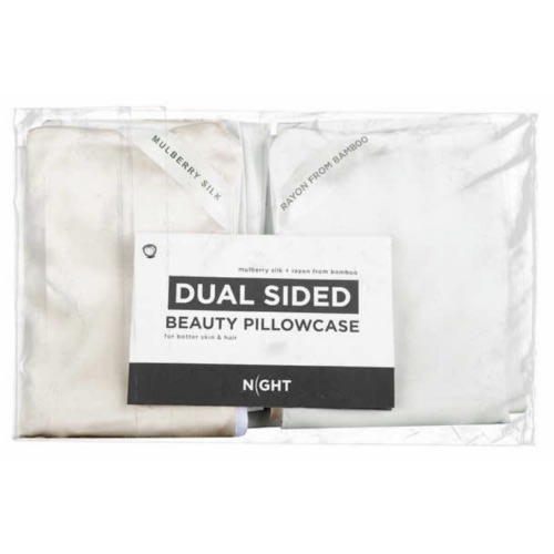 Night dual sided mulberry silk & bamboo pillowcase shop