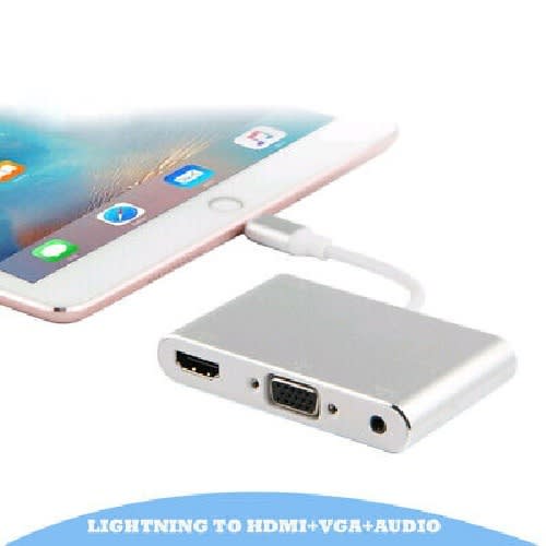 Lightning To Hdmi Vga Av Adapter For iPhones ipad ipod Konga Online Shopping