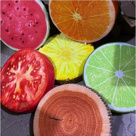 Fruit themed Throw Pillows X 6pcs Konga Online Shopping