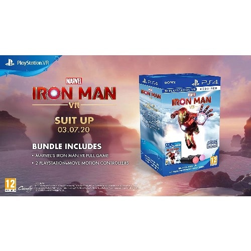Marvel's Iron Iron Man Vr Move Controller Bundle Sony