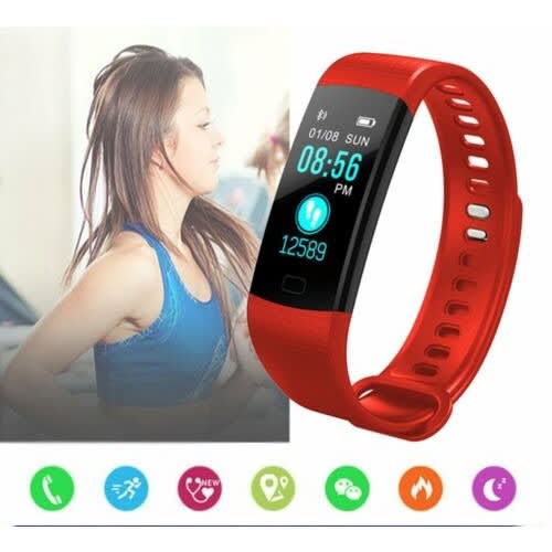 Y5 Smart Watch 0.96 Inch Color Screen Fitness Tracker Heart Rate Konga Online Shopping