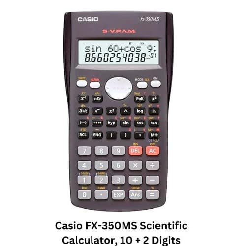 Casio Fx 350ms Scientific Calculator 10 2 Digits Konga Online Shopping
