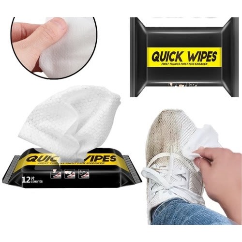 Disposable Shoe Shine Quick Wipes For Cleaning Shoe Stains And Dust 12 Pcs Konga Online Shopping