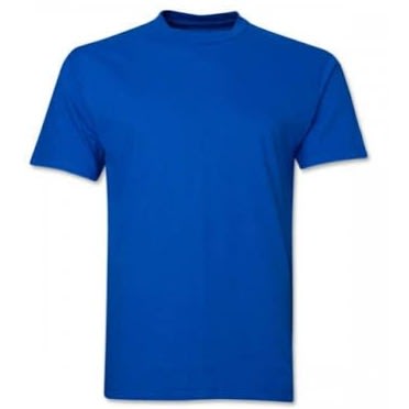 Plain Round Neck Polo Tees Blue Konga Online Shopping