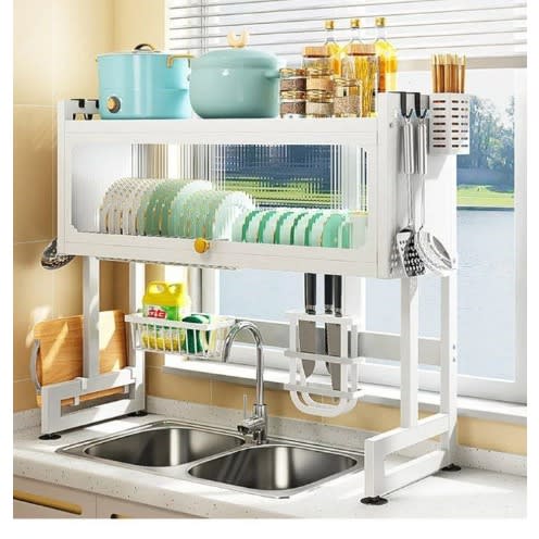 Over The Sink Cabinet Plate Rack Dish Drainer 65cm Konga Online Shopping